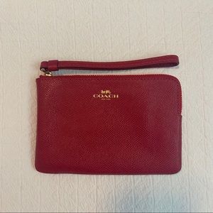 Red Coach wallet